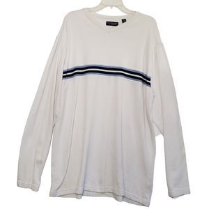 Roundtree & Yorke Men's V-neck Long Sleeve Pullover Sweater, Size XLT